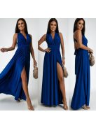 Kék infinity maxi ruha